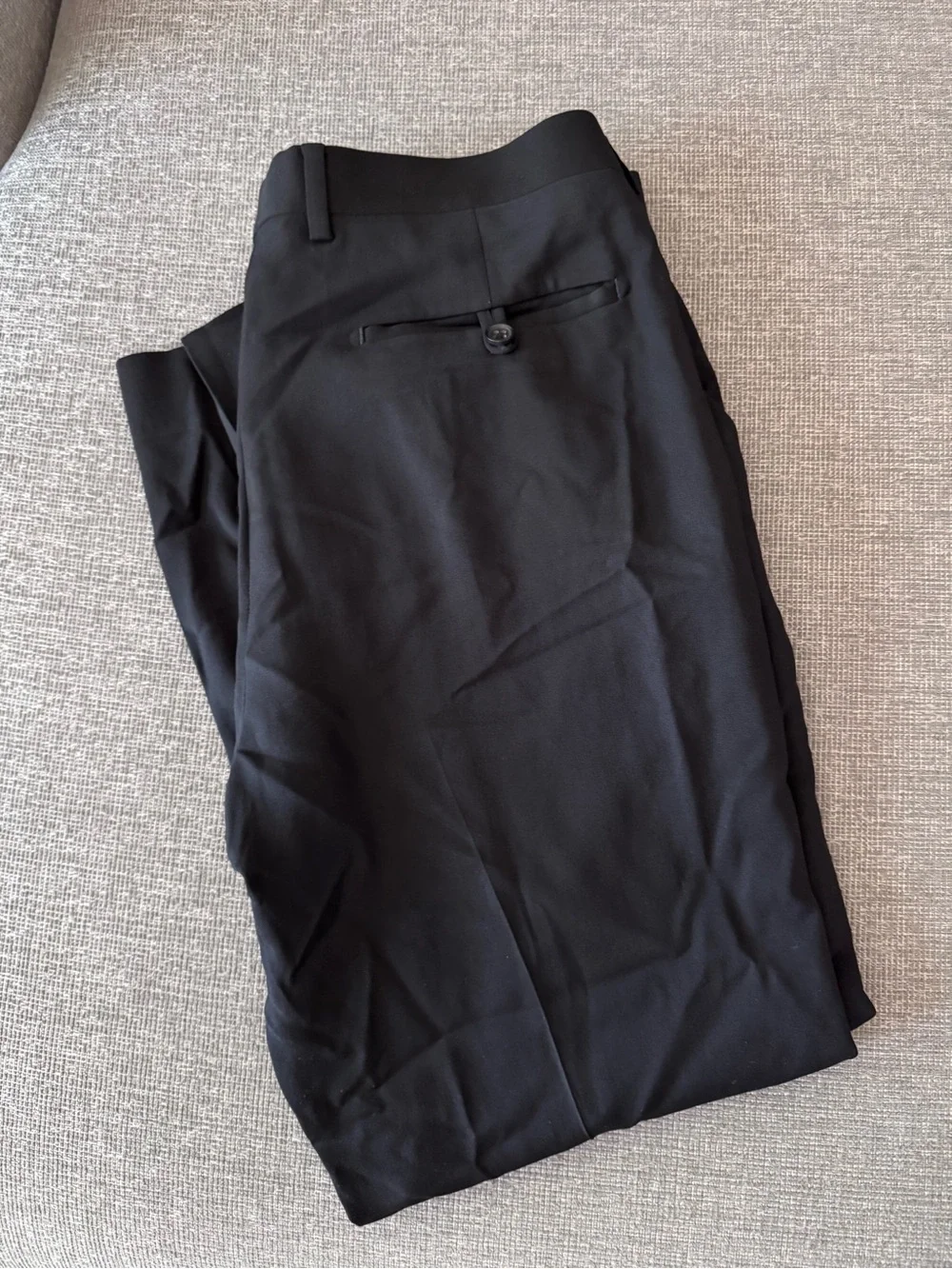 100% wool Banana Republic Black Tailored Slim Fit Dress Pants